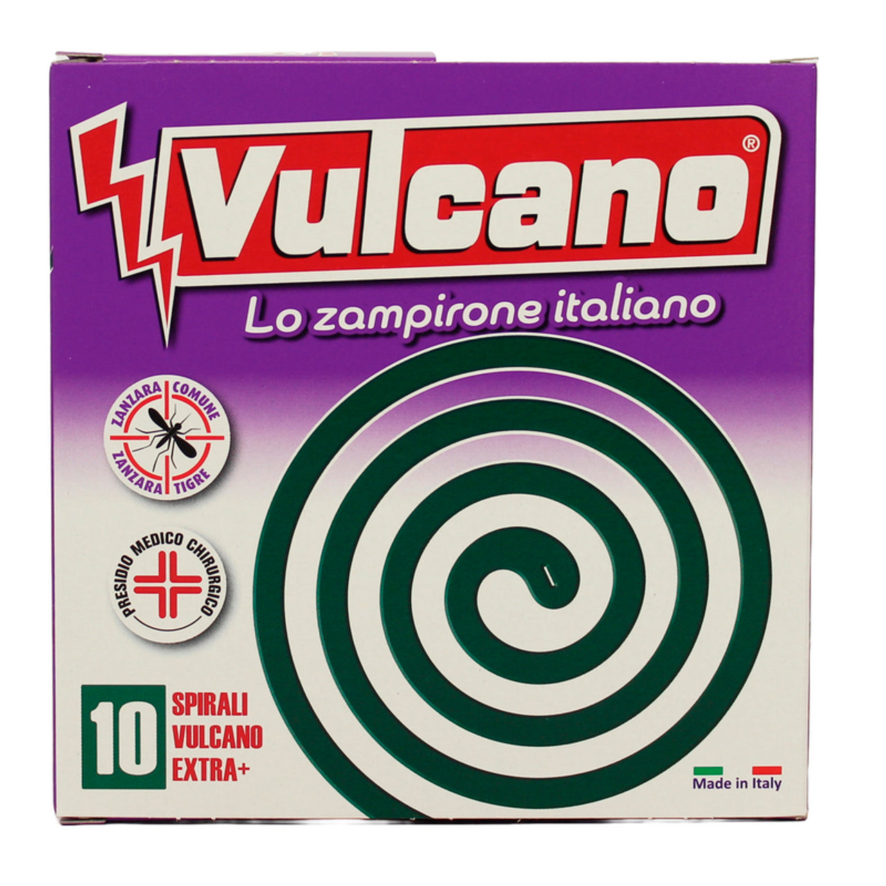 Vulcano spirali 10 pcs.klassisch gegen Mücken und Pappataci