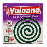 Vulcano Spirali 10 pcs.Classic against mosquitoes and pappataci