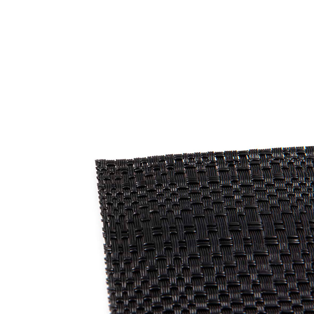 Amerikansk PVC -bordsduk 30 × 45 cm - svart