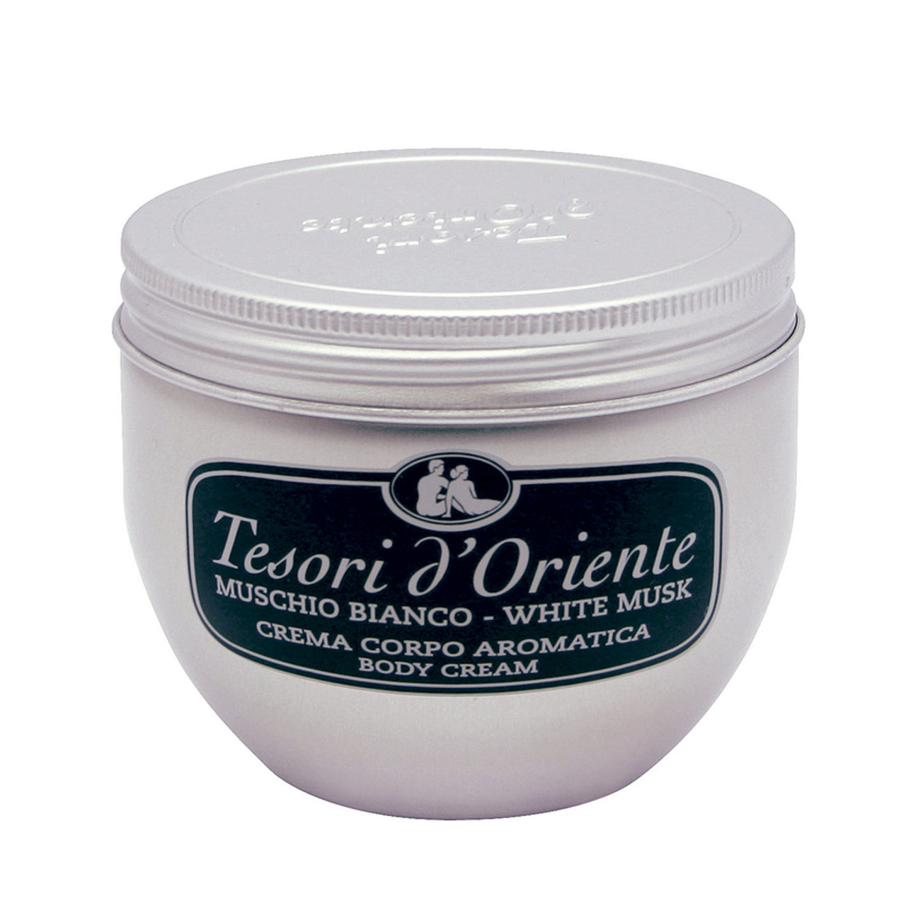 Tesouros do leste Creme de corpo de almíscar branco 300 ml