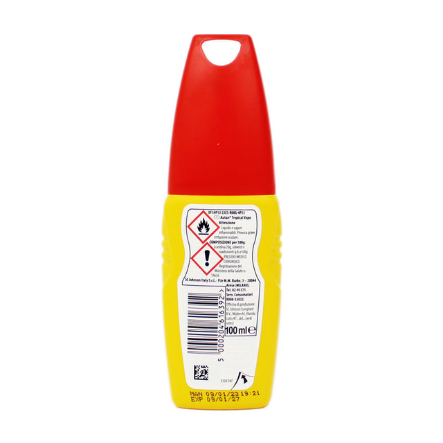 Autan Tropical Vapo Anti -Puncture Report 100 ml