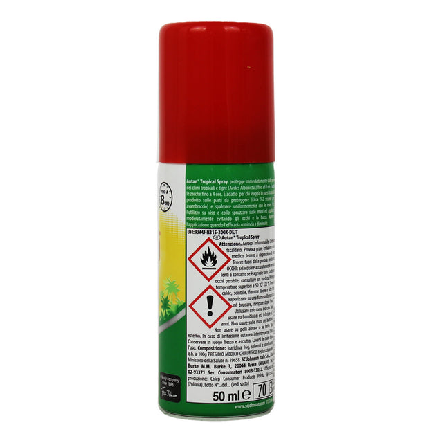 AUTAN TROPICAL SPARY REPECURE INSTITE 8h 50 ml