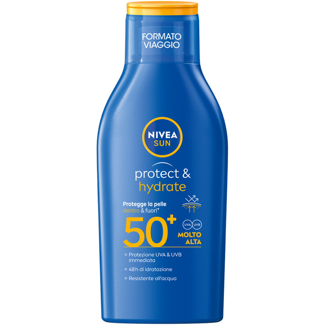 Nivea Solar Protect & Hydrate Milk SFP50+ 100 ml Travel format