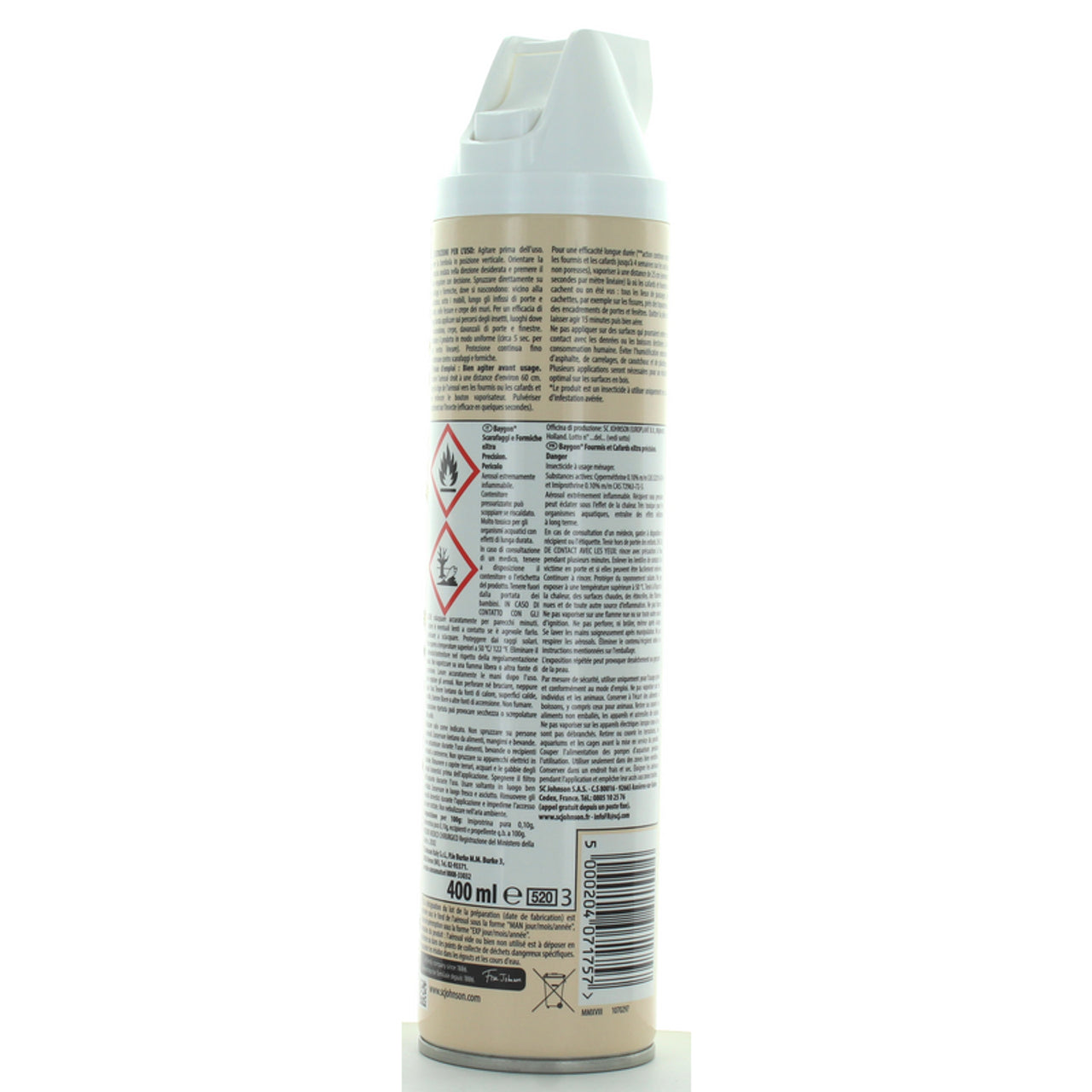 Baygon Extra Precision Cuisine Beccuccio Richtungsbudgets und Ameisen 400 ml