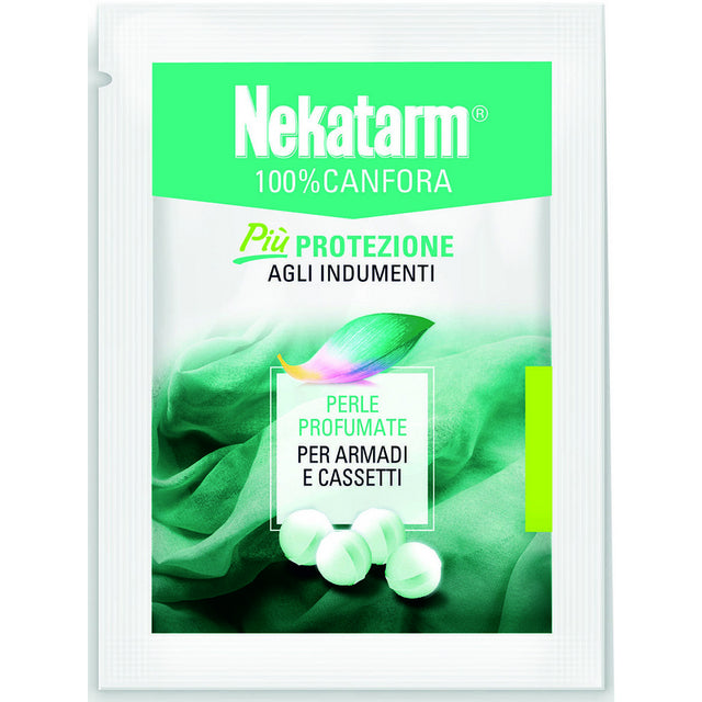 Nekatarm 100% καμφορά σε αρωματισμένα μαργαριτάρια για ντουλάπες και σπίτια 50 gr