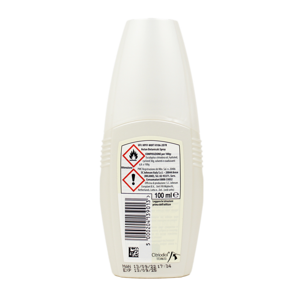 Autan Botanicals repellent insect Vapo 100 ml
