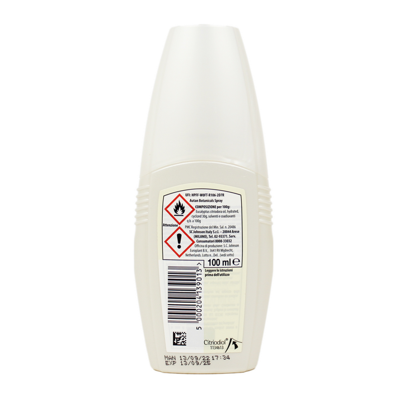 Autan Botanicals repellent insect Vapo 100 ml