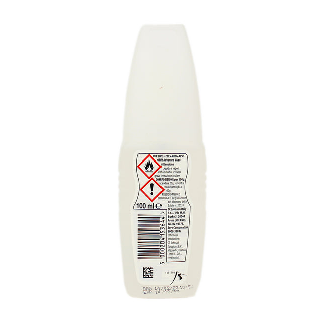 ! Repelente de insecte de aventură împotriva țânțarilor, căpușelor și tafani vapo 100 ml