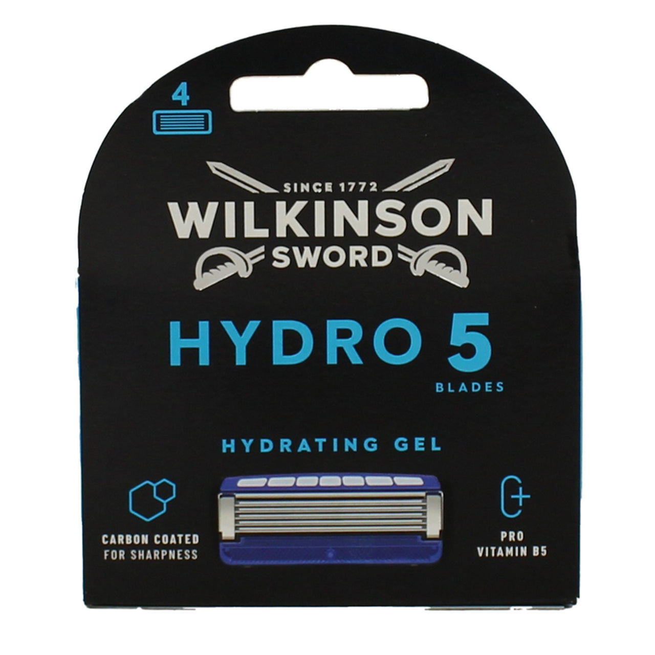 Wilkinson Hydro 5 zaščita 4 rezervnih delov 5 rezil