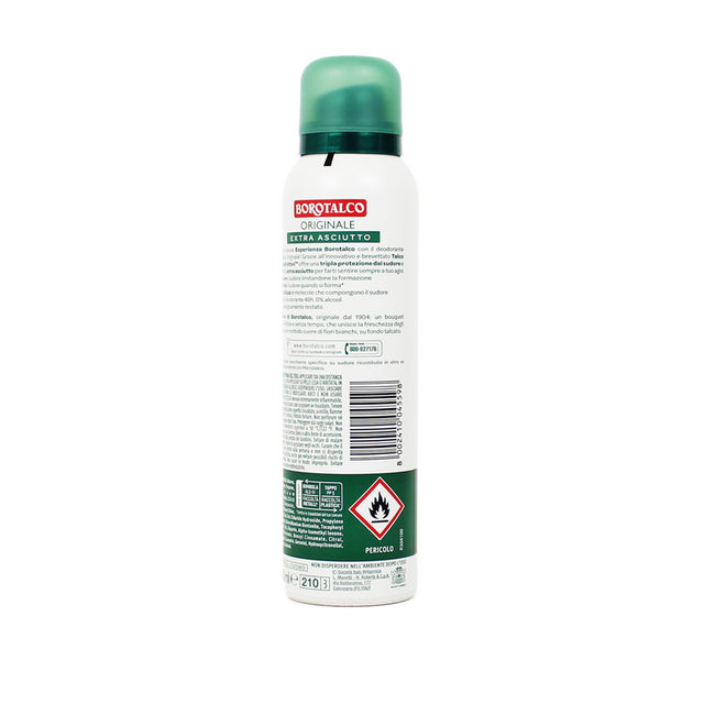 Πρωτότυπο άρωμα ψεκασμού Borotalco Deodorant Borotalco 150 ml