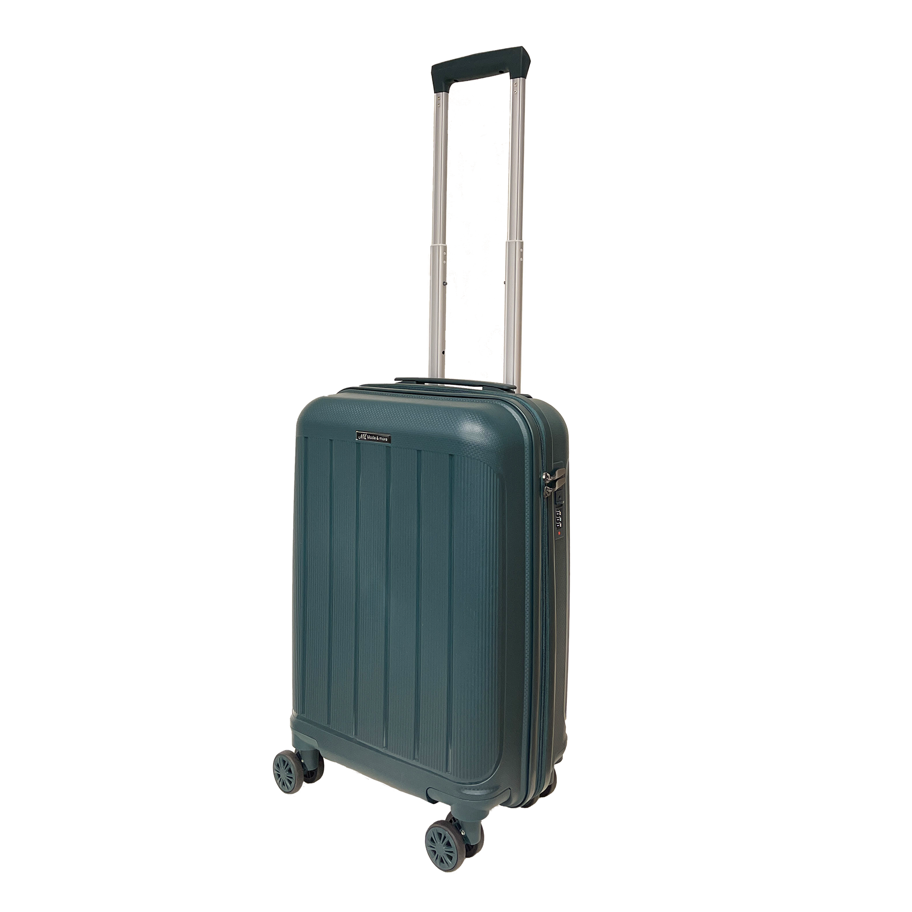 Handgepäck aus leichtem, weichem Polypropylen 55x36x25cm mit TSA-Schloss und hochwertigem, ultraleichtem Trolley