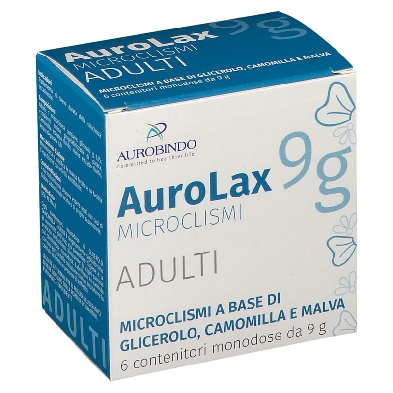 Aurolax vuxna mikroklismer 6pz från 9g