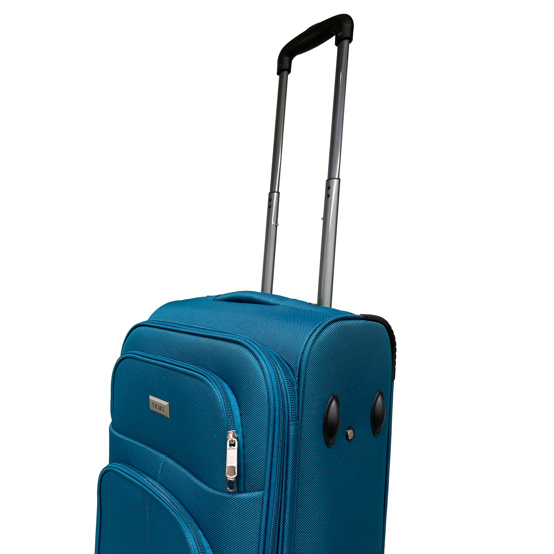 Set Resväska Ormi Semirigid Expandable Cabinväska + Mellanstor Resväska - Slagtåligt och Tåligt Tyg