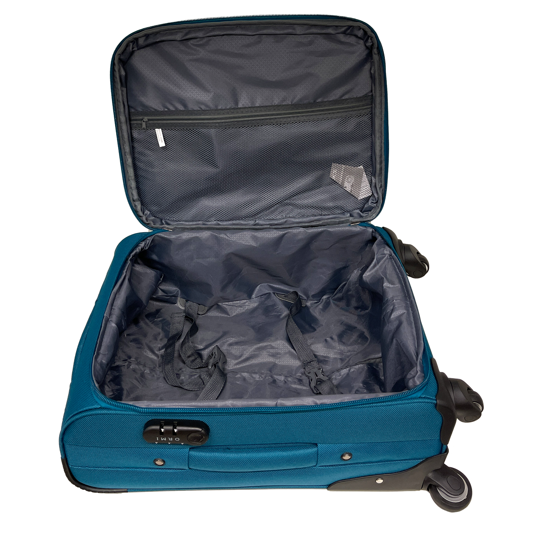 Set Resväska Ormi Semirigid Expandable Cabinväska + Mellanstor Resväska - Slagtåligt och Tåligt Tyg