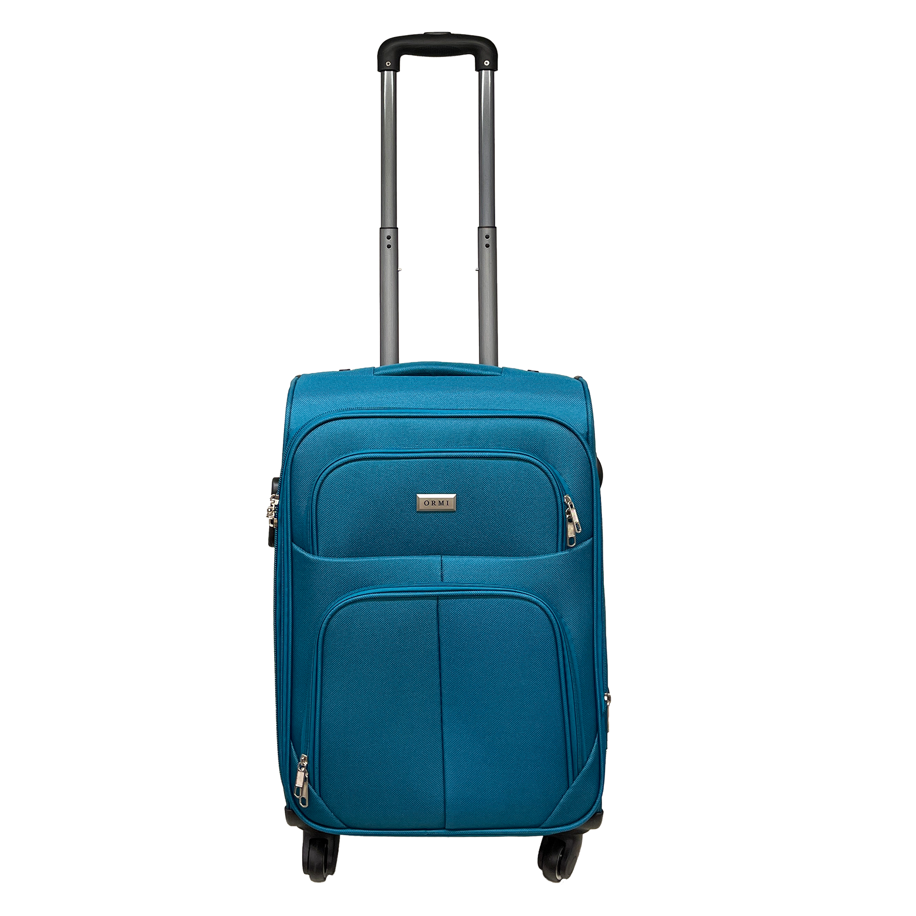 Set Resväska Ormi Semirigid Expandable Cabinväska + Mellanstor Resväska - Slagtåligt och Tåligt Tyg