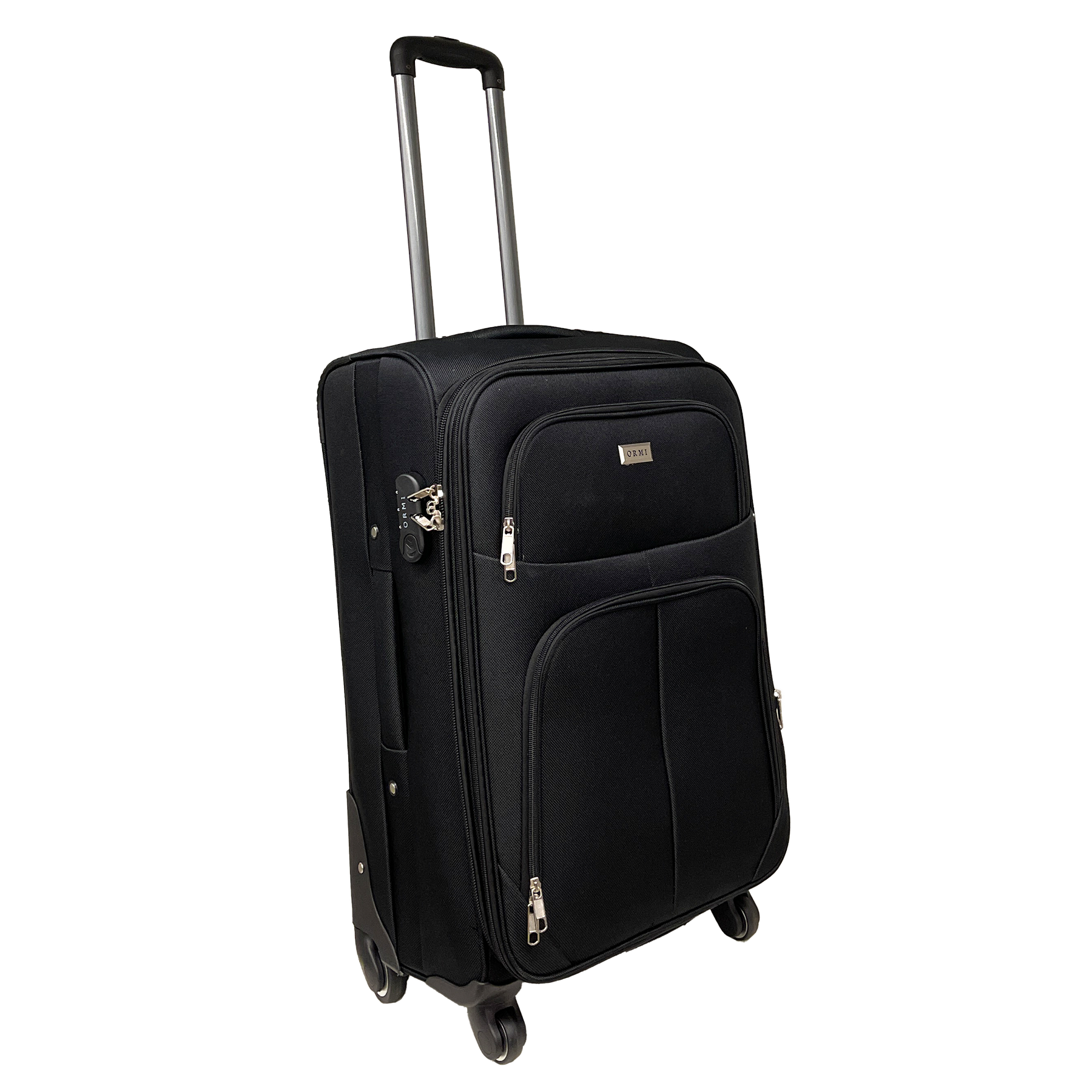 Mittlere Ormi Halbstarre Erweiterbare Reisetasche 65x42x25/30 cm - Stoßfestes und strapazierfähiges Gewebe