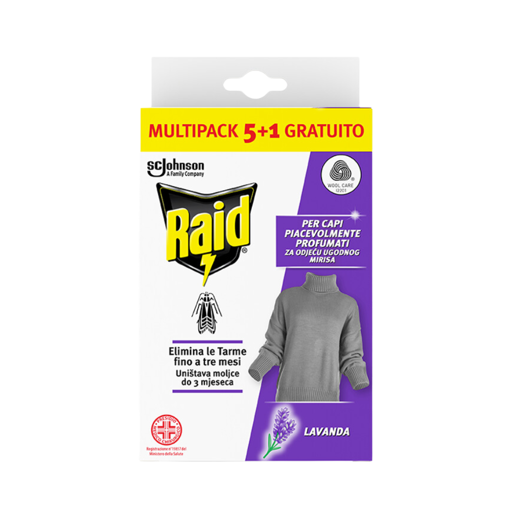 RAID anti -Tarme gel multipack 6 st
