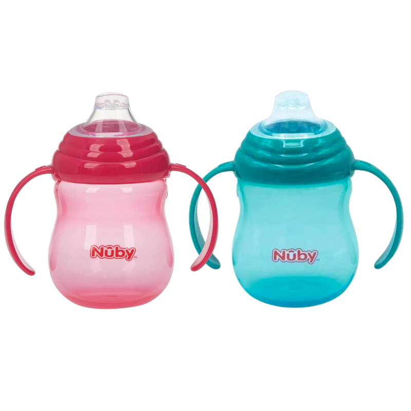 Κύπελλο αντι -φλιτζάνι Nuby με σιλικόνη - 270ml - 6m+