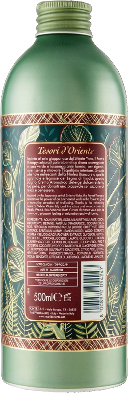 East Treasures Badrum aromatisk grädde skogsritual 500 ml