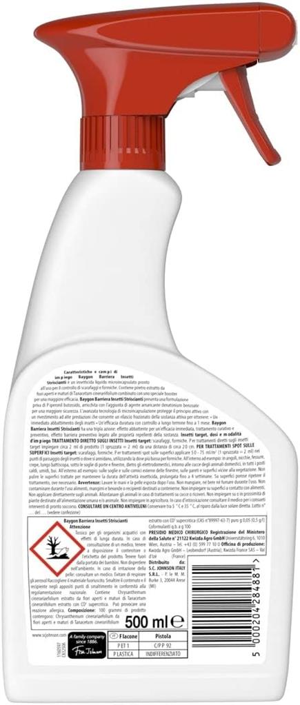 Baygon spray kackerlackor och myror 500 ml