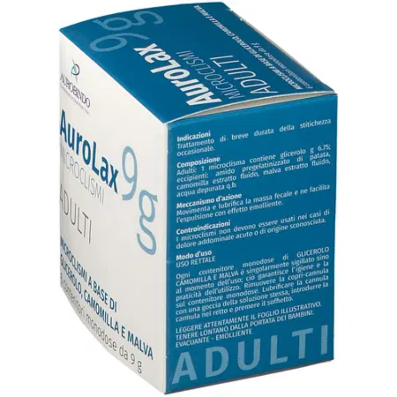 Aurolax vuxna mikroklismer 6pz från 9g