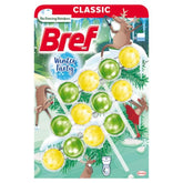Bref wc power activ tavolette wc χειμώνα μορφές χορεύοντας ταράτες 50g x 3 κομμάτια