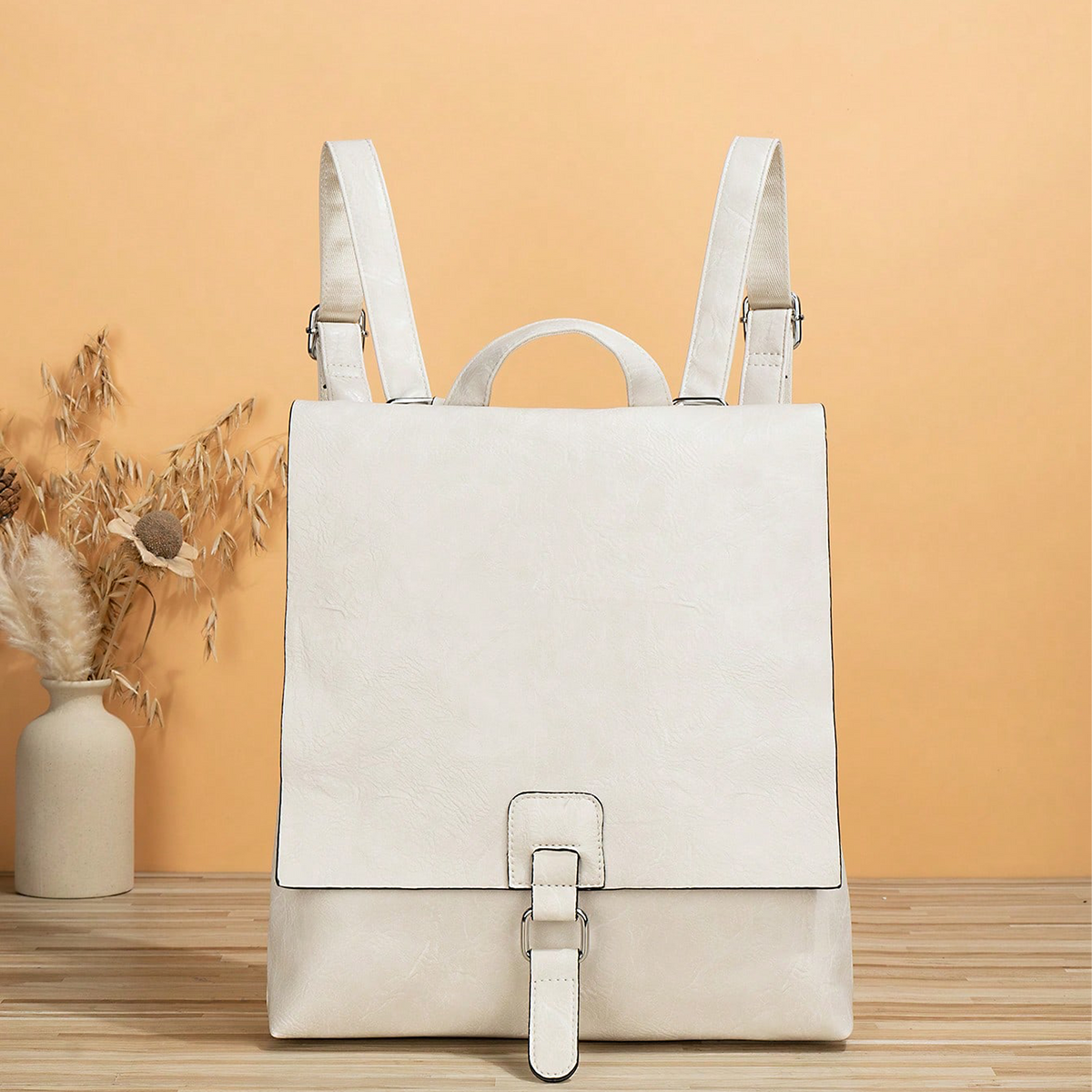 2-in-1-transformierbarer Rucksack: Vintage-Stil, doppelte Tasche mit Schultergurt und Rucksack verwenden