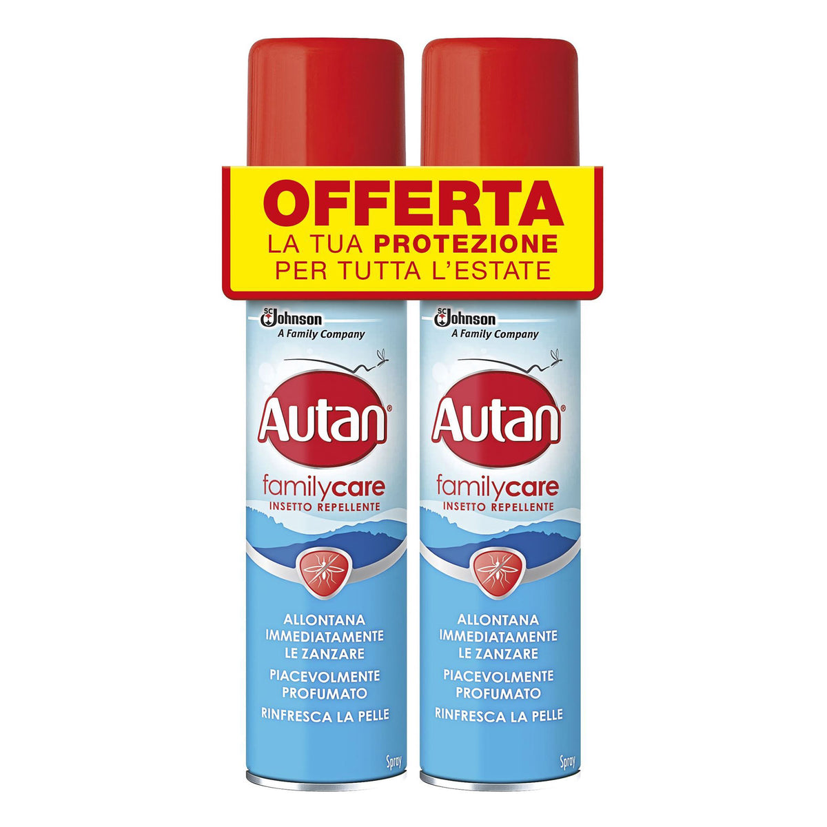 AUTAN FAMILY CARE SPARY 2 x 100 ml repellent insect