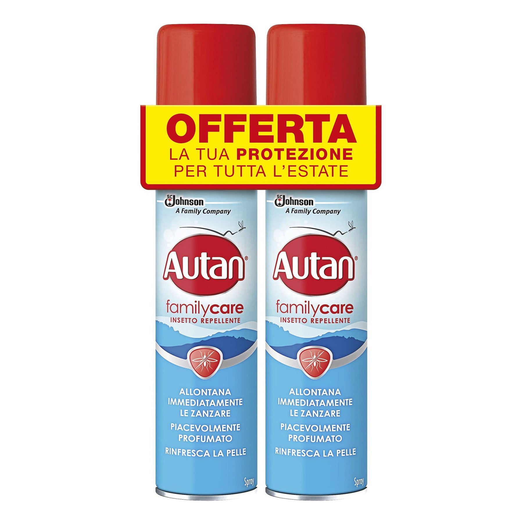 Autan Family Care Spary 2 x 100 ml απωθητικό έντομο