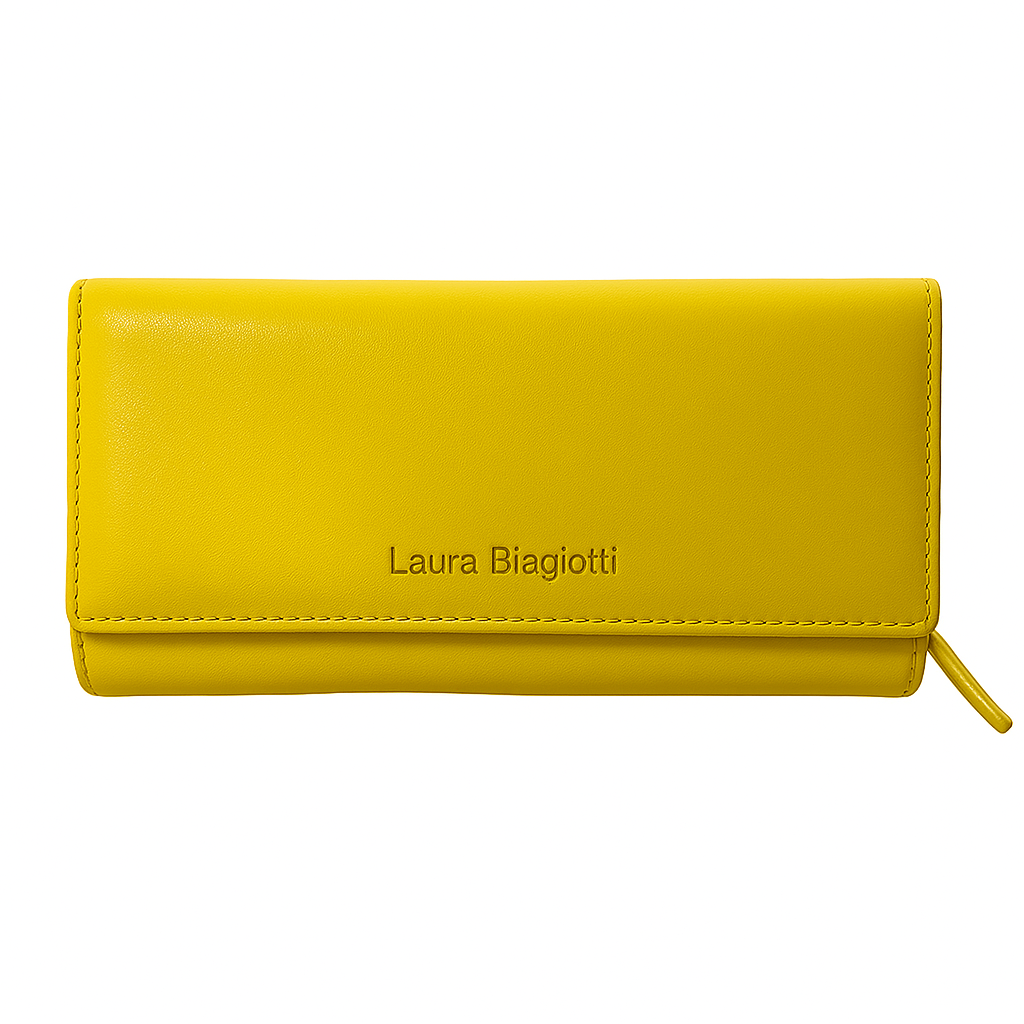 Dámska peňaženka Laura Biagiotti vo Vera Maxi Elegance Leather 17x10.5x4 cm