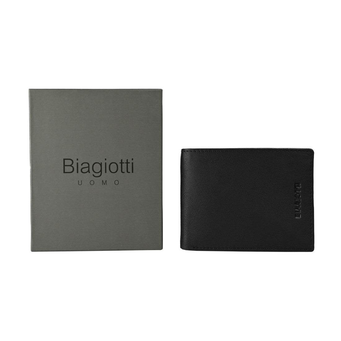 Biagiotti férfi portfólió valódi bőrben, többszínű belsővel