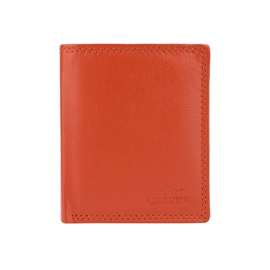 Charro vertical de cuero con Rances - 8.5x10.5x1.5 cm
