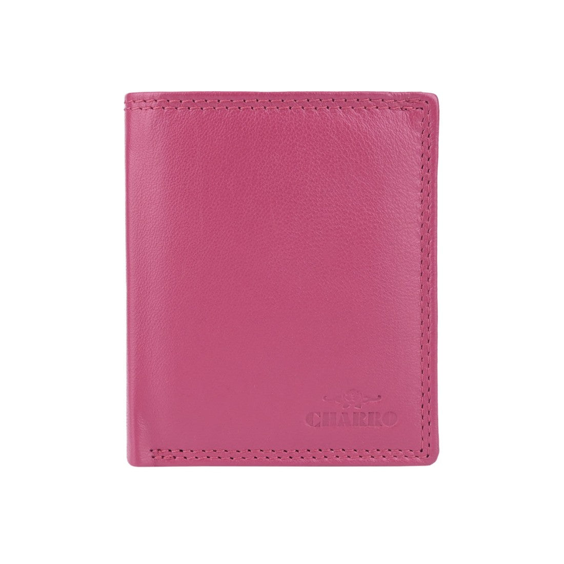Charro vertical de cuero con Rances - 8.5x10.5x1.5 cm