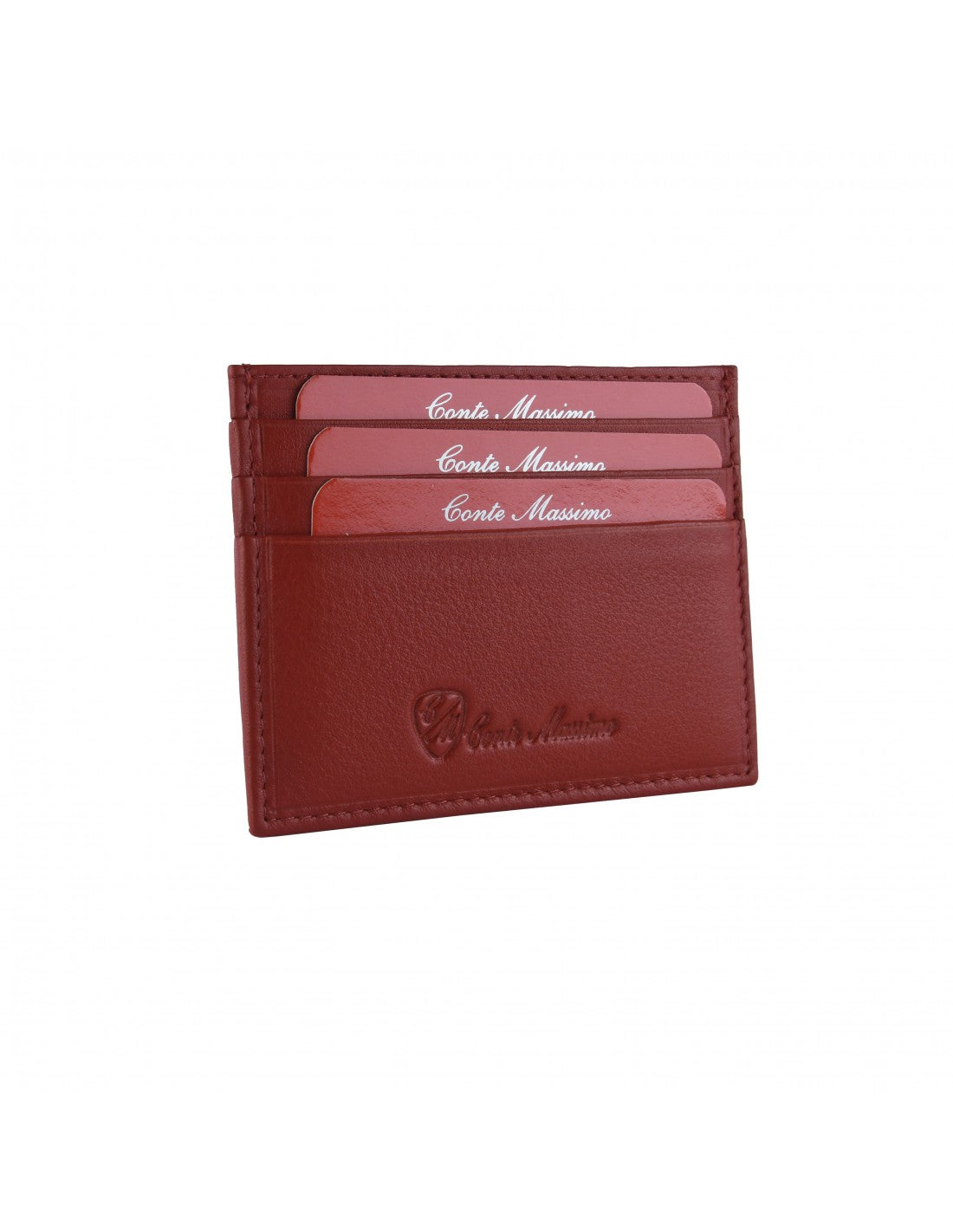 Räkna Massimo - Man Holder in Real Leather - 11x9x1 cm