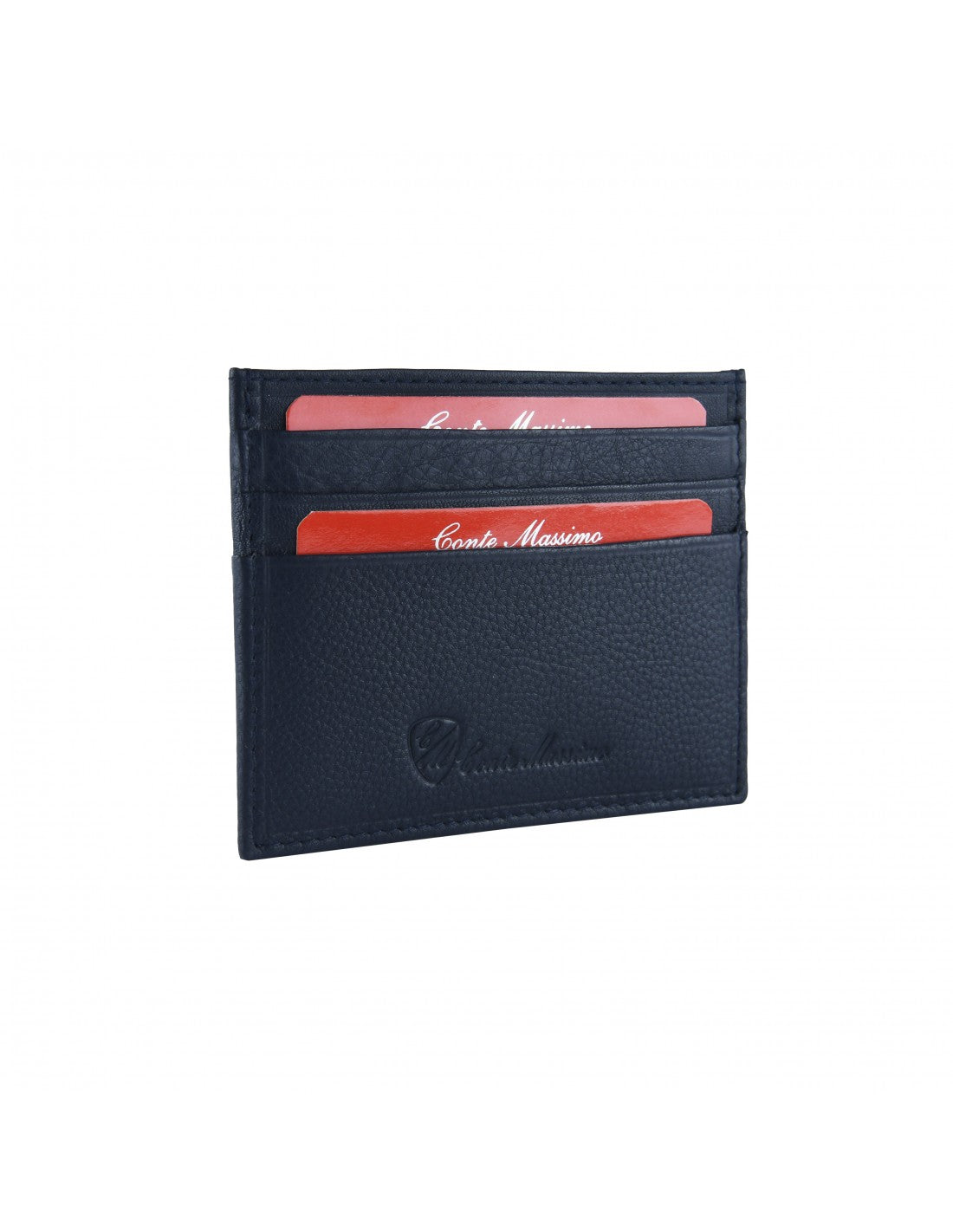 Räkna Massimo - Man Holder in Real Leather - 11x9x1 cm