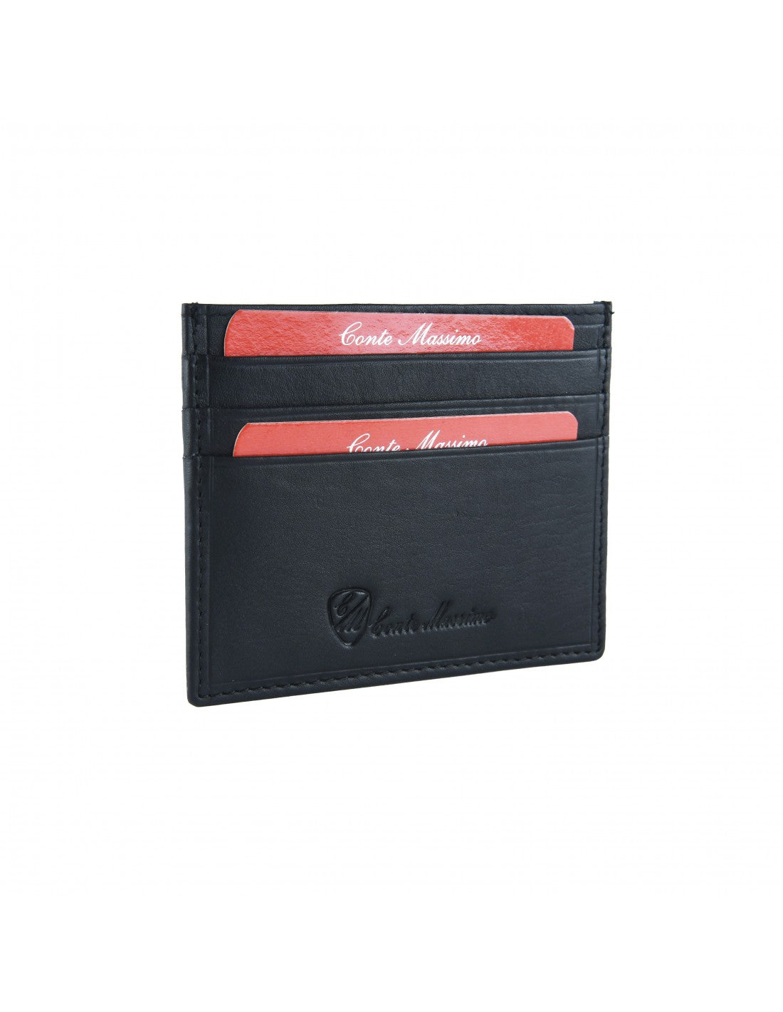 Räkna Massimo - Man Holder in Real Leather - 11x9x1 cm
