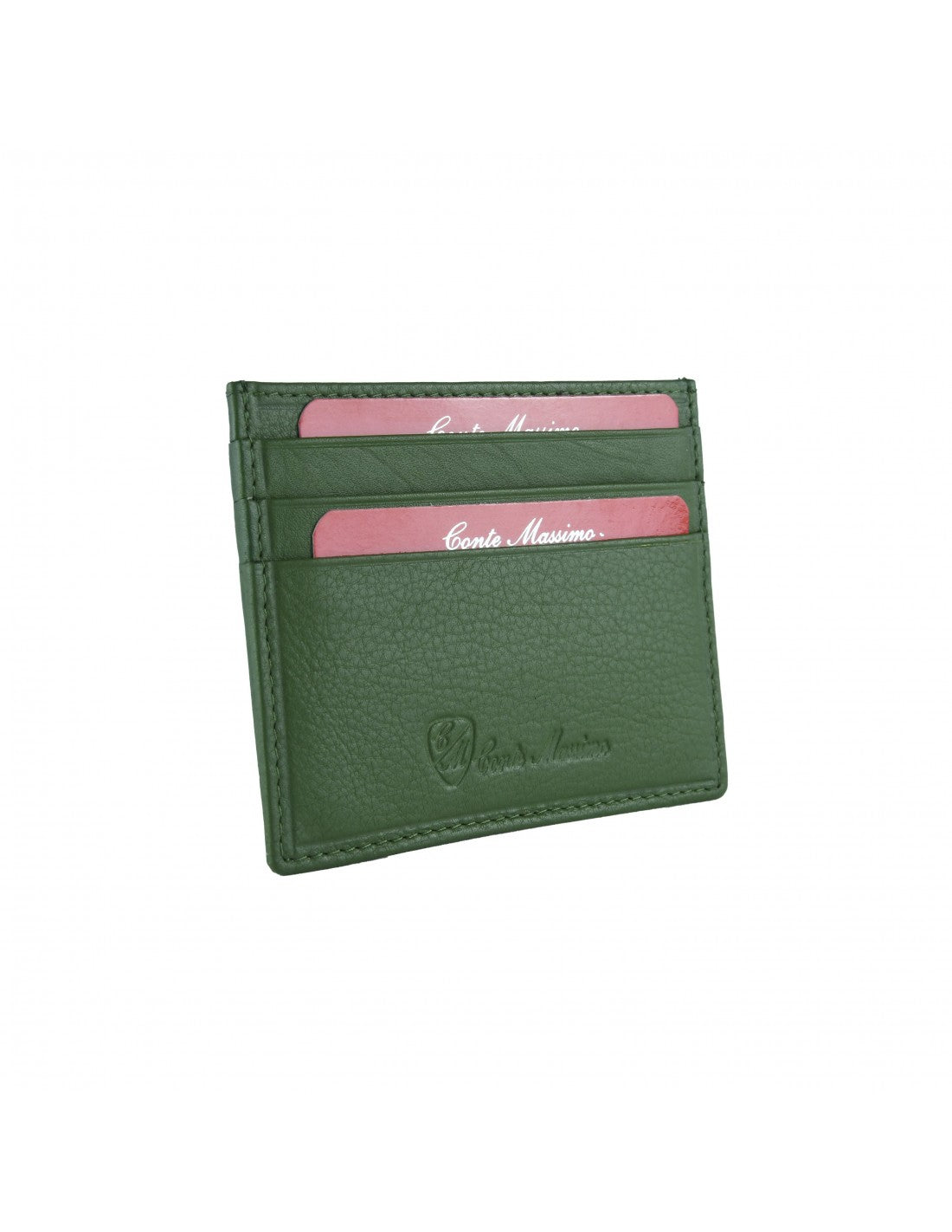 Räkna Massimo - Man Holder in Real Leather - 11x9x1 cm