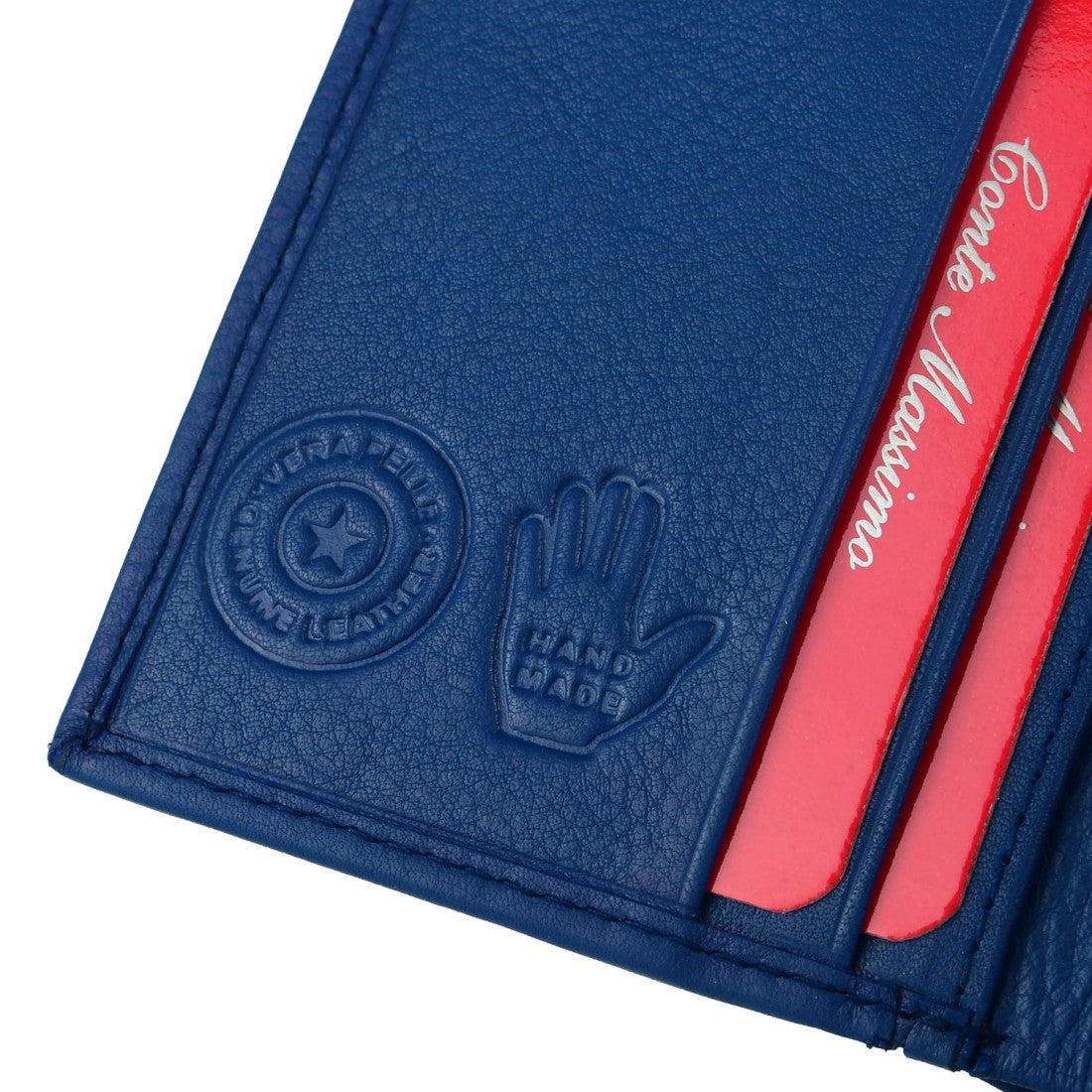 RFID SLIM Man holder RFID leather - 10.5 x 8 x 1 cm