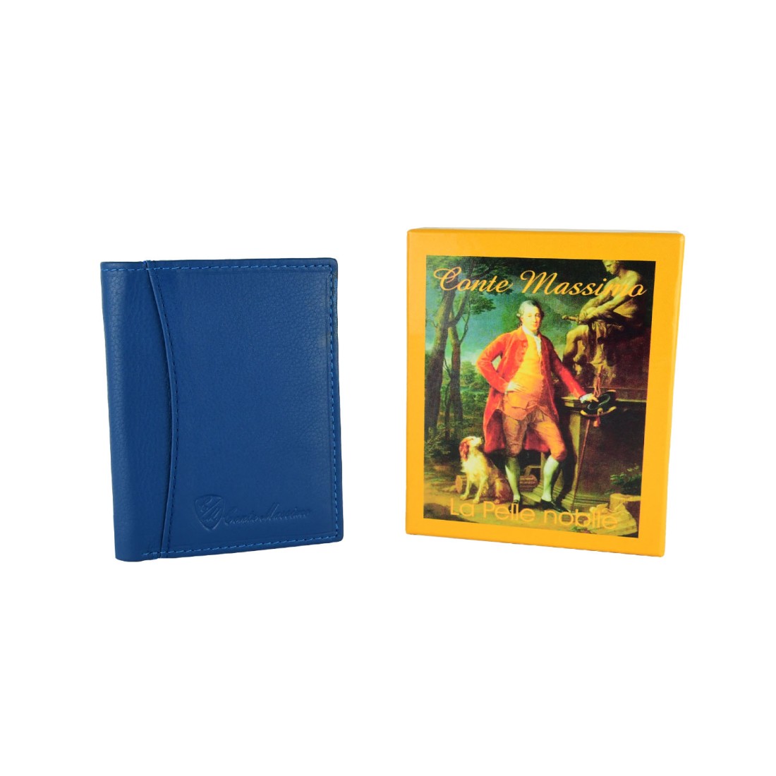 RFID SLIM Man holder RFID leather - 10.5 x 8 x 1 cm