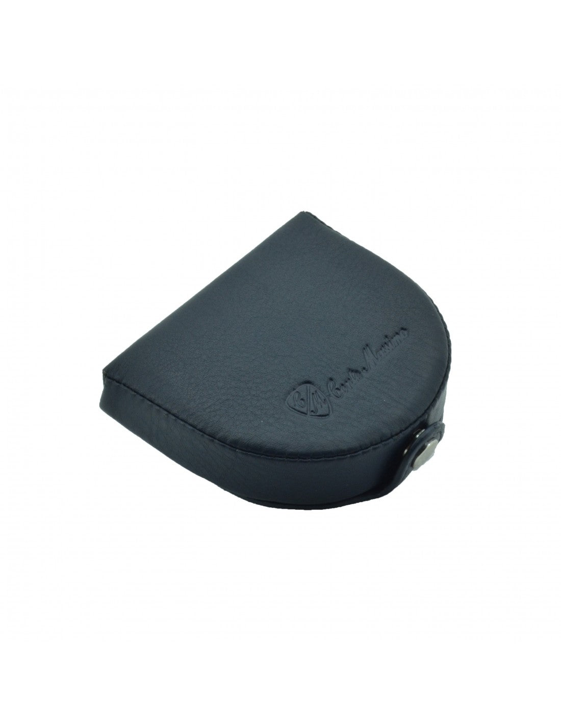 Räkna Massimo Portamonete Man in Real Leather - Compact and Elegant 8,5 x 8 x 2,5 cm