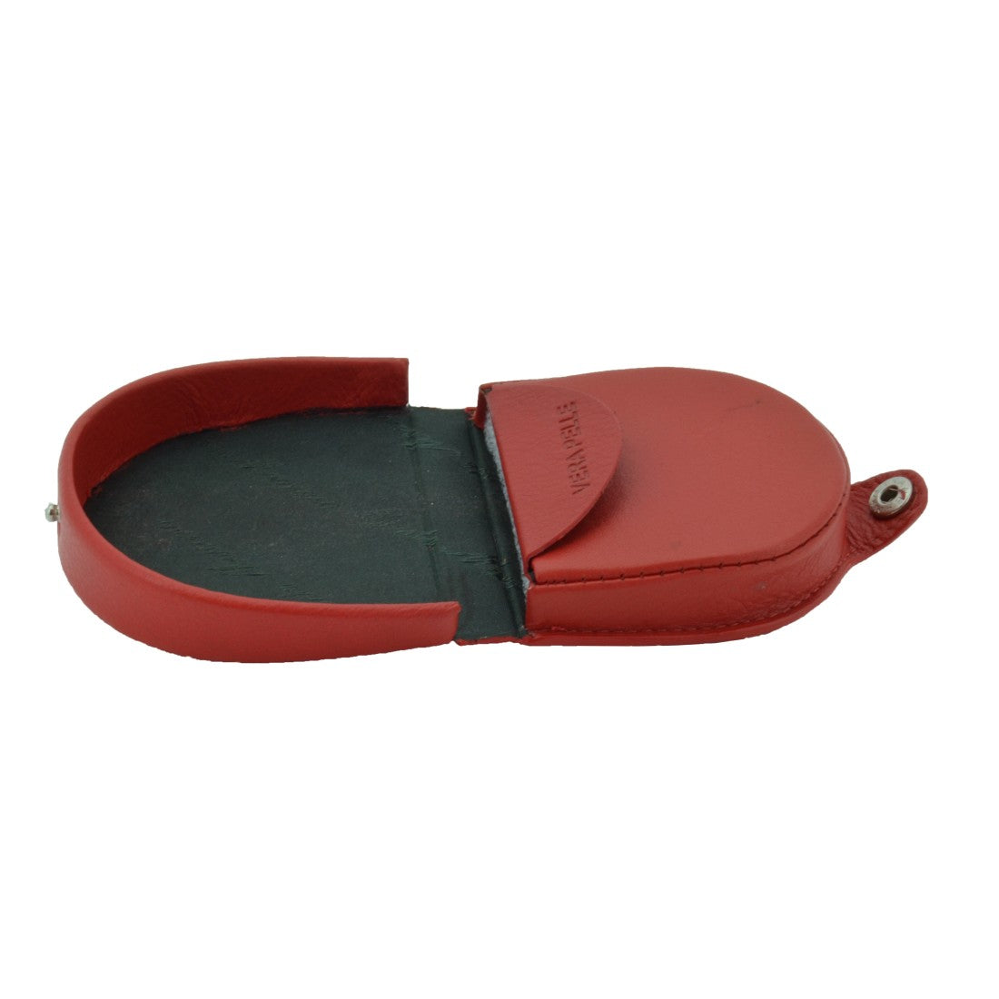 Räkna Massimo Portamonete Man in Real Leather - Compact and Elegant 8,5 x 8 x 2,5 cm