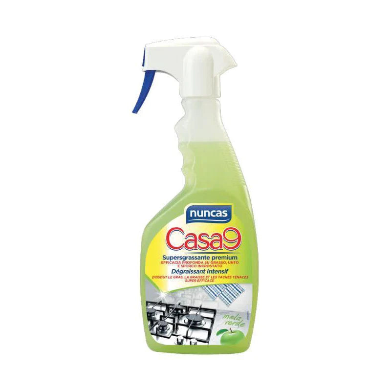 Nuncas Casa 9 Supersgrassante Premium Mela Verde 500Ml-Disincrostatori e decalcificatori-Mitrovo.com