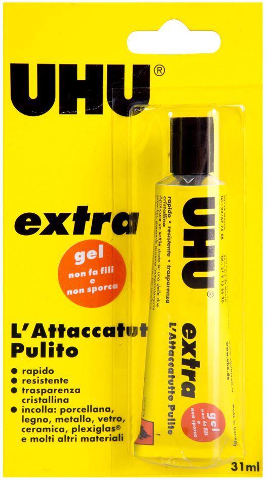 Colla Uhu Extra Attaccatutto 20 Ml Colla da ufficio e per attività creative