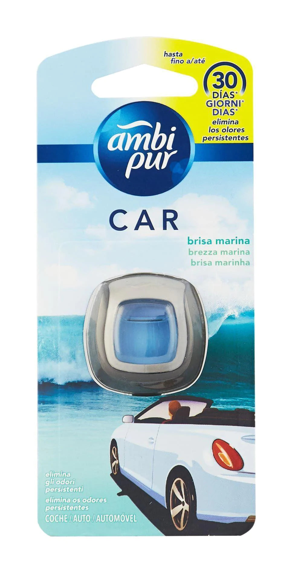 Ambipur Car Usa with without ocean breeze 2 ml