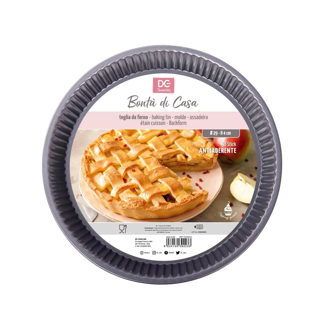 Tondo Non -Stick Tart Mold χωρίς PFOA - Ø29cm