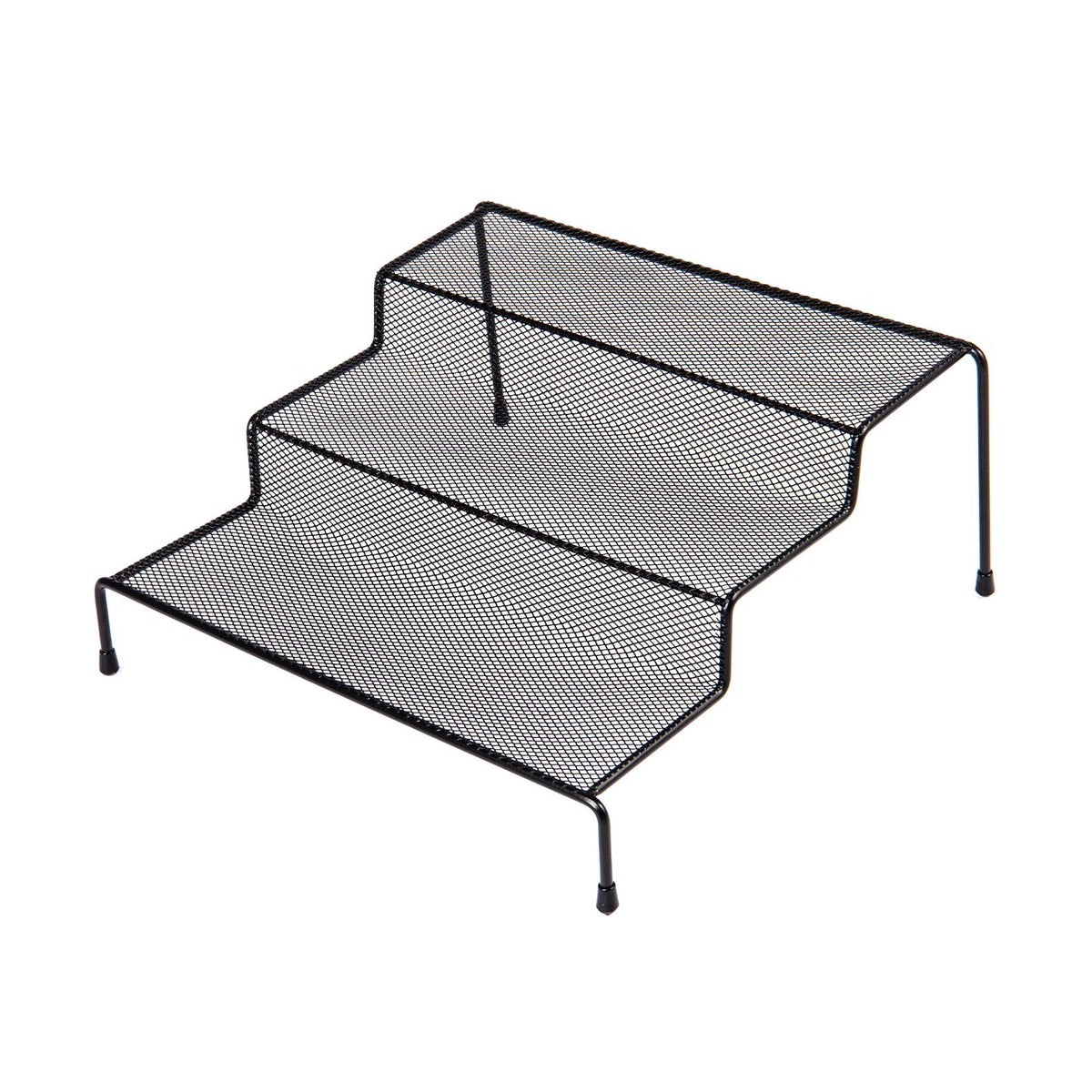 3 -storey metal holder shelves - 26.5x24x11.5 cm