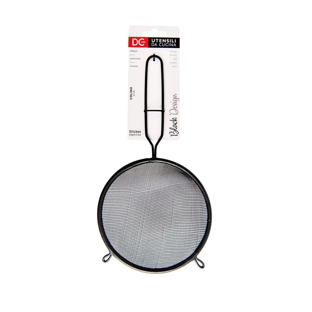 Fine Jersey στέλεχος σε μαύρο χάλυβα σχεδιασμού -Ø12cm