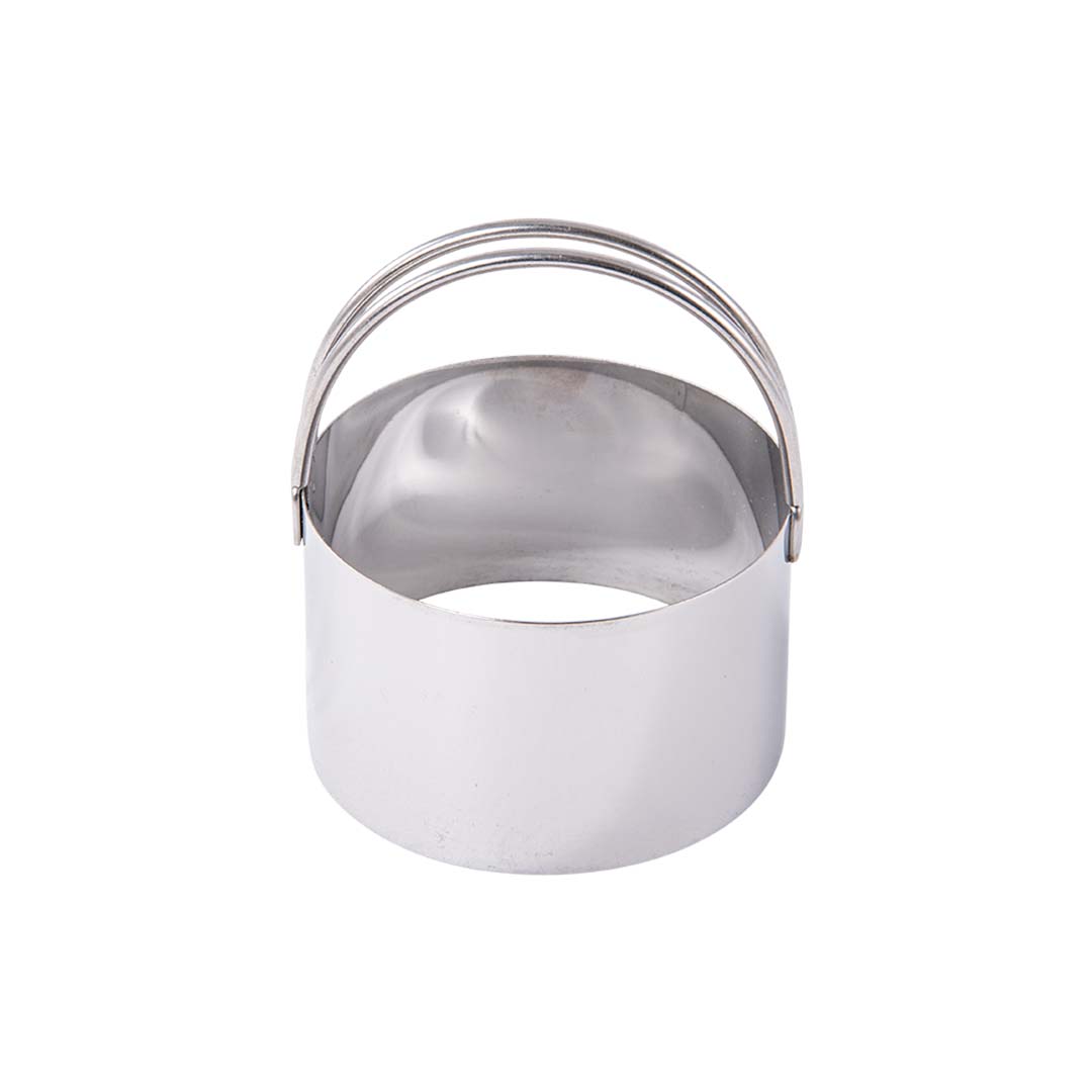 Smooth cutter set in stainless steel with handle-6-7-8cm