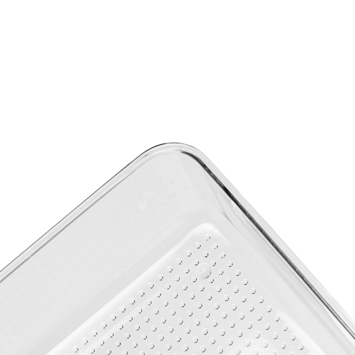 Transparent plastic container for fridge -23x15.4cm