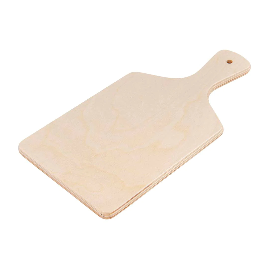 Φυσικό σκάφος κοπής ξύλου με μανίκι -34x17cm